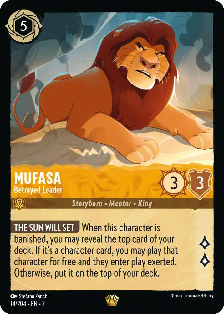 Disney Lorcana Trading Card Game Rise of the Floodborn Single Card ...