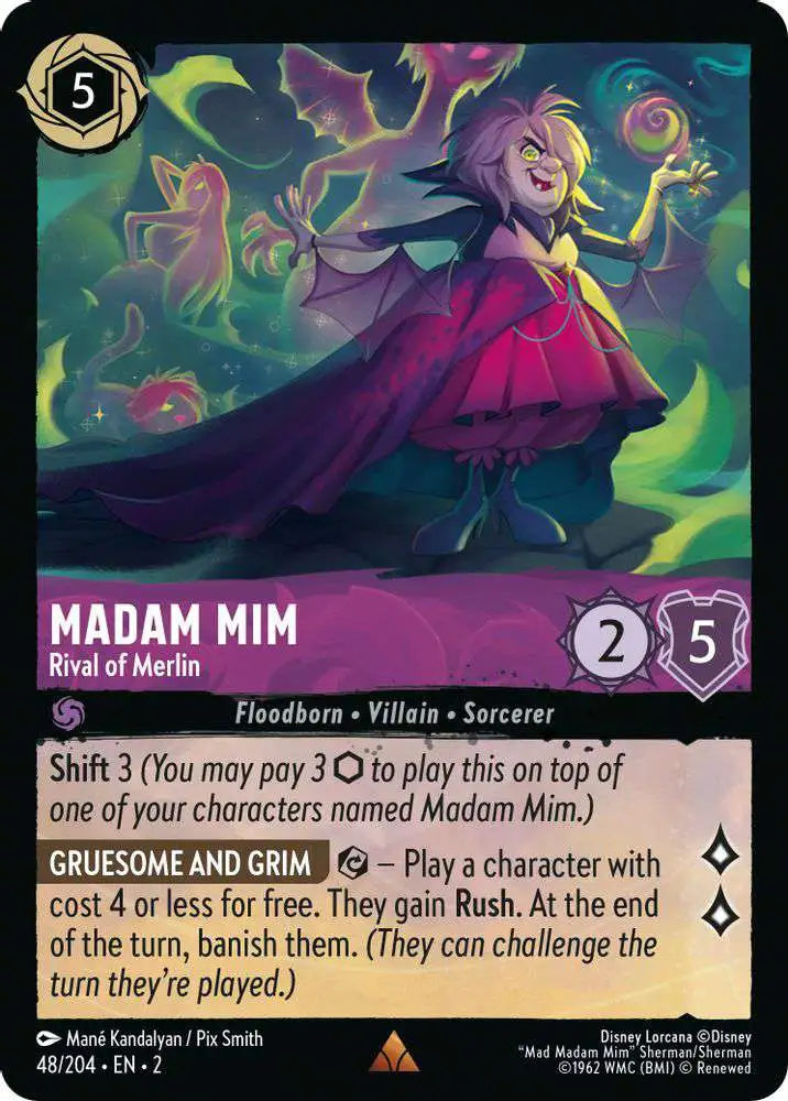 merlin lorcana card Disney Rise of the Floodborn Character Subtypes  SOLD   Card: