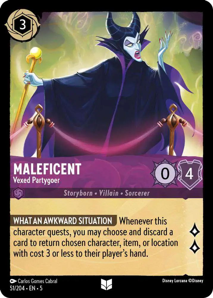 ディズニーLORCANA Disney Lorcana Trading Card Game Shimmering Skies Sleeved