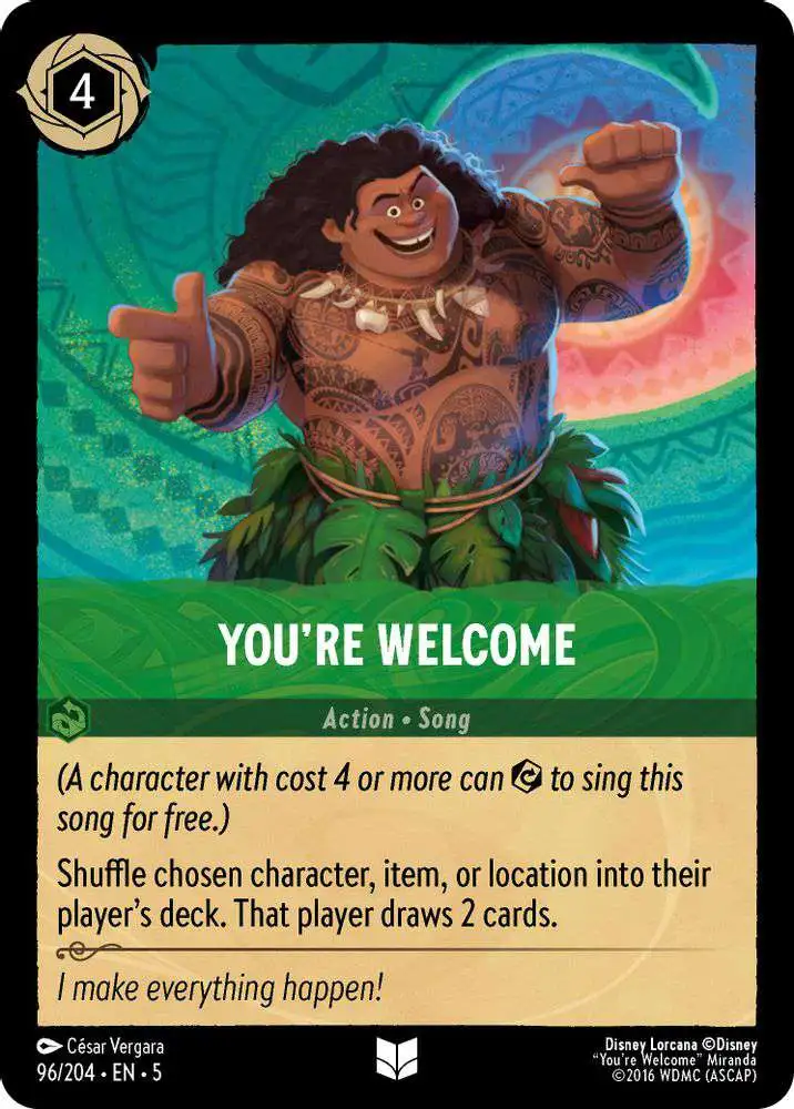 lorcana song cards Lorcana - Into the Inklands - It Calls Me (Uncommon) main image 1