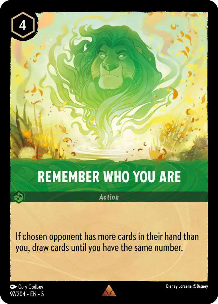 Disney Lorcana Trading Card Game Shimmering Skies Single Card Rare Remember Who You Are 97 FOIL - ToyWiz Disney Lorcana Trading Card Game Shimmering Skies Single Card Rare Remember Who You Are 97 FOIL - ToyWiz