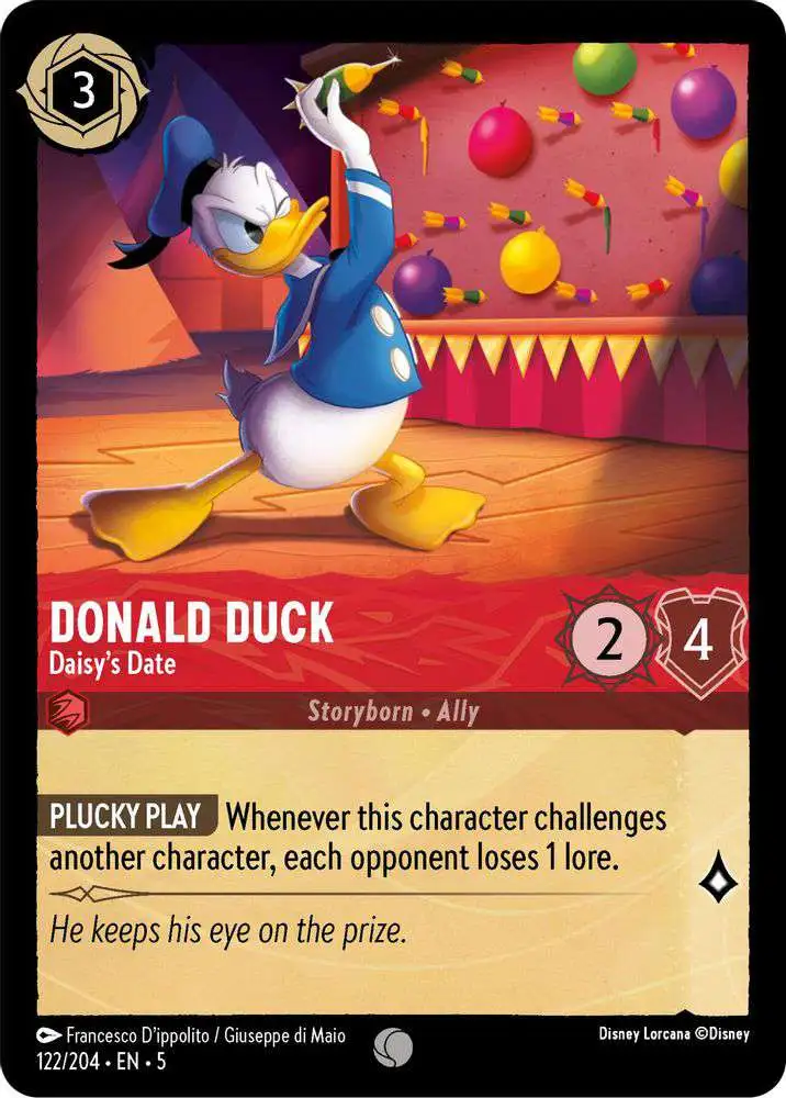 donald duck lorcana cards [Buccaneer] Character Classification Do I draw two cards