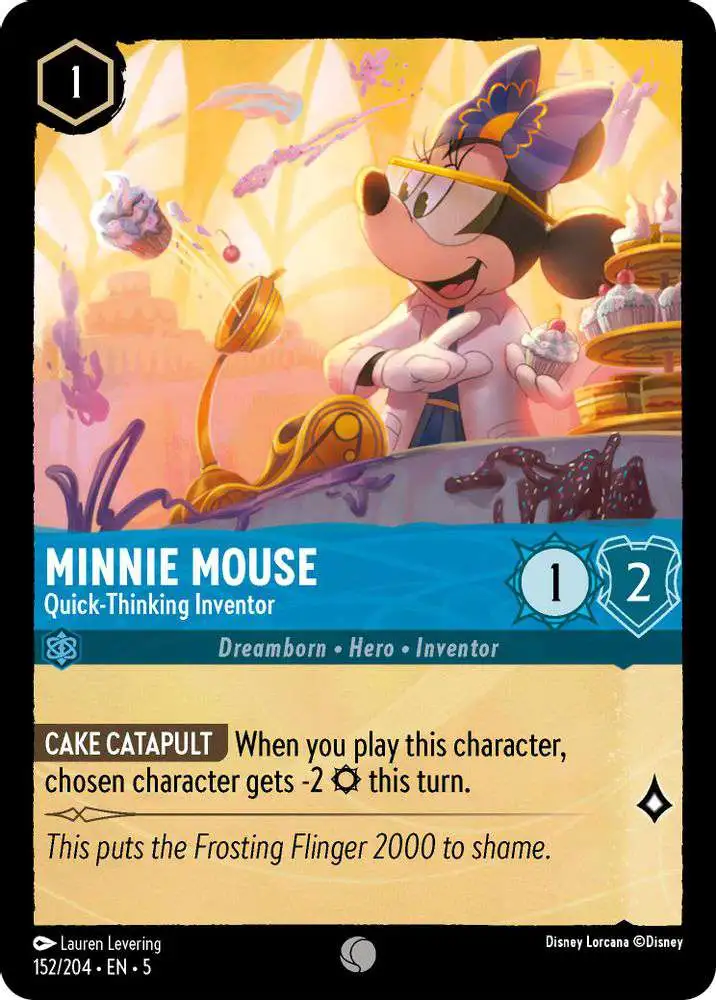 minnie mouse lorcana card Lorcana Trading Card Game: The First Chapter Playmat main image 0