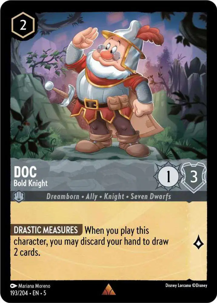 Disney Lorcana Trading Card Game Shimmering Skies Single