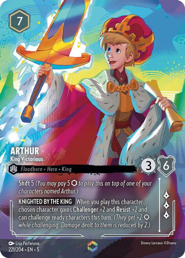 lorcana enchanted cards floodborn Ravensburger Disney TCG: Rise of The Assorted Single Booster Pack (12 Cards) | Collectible | Ideal Gift for Disney Fans Enchanted Rare Beast Pounces Into