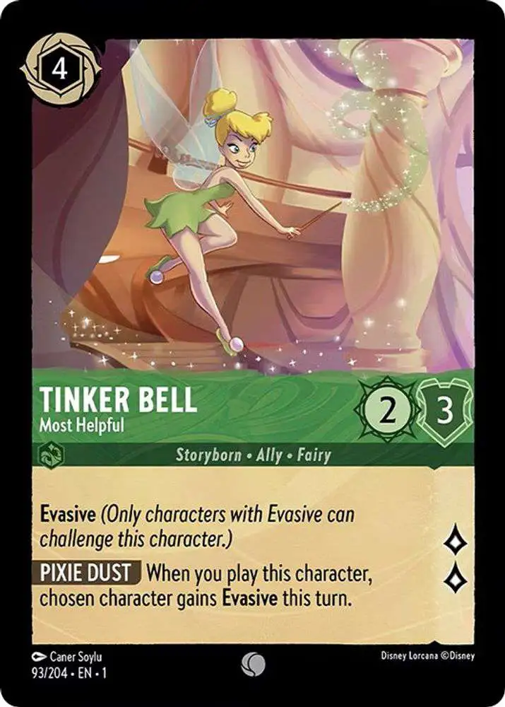 tinker bell lorcana card Tinker Bell [Giant Fairy]
