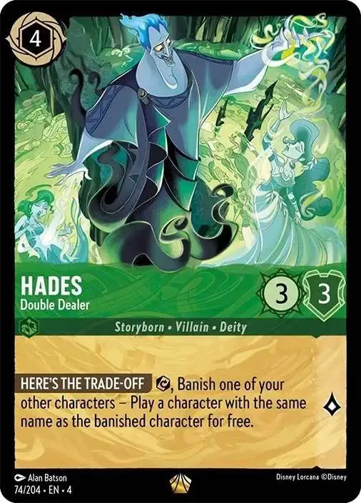 Disney Lorcana Trading Card Game Ursulas Return Single Card Disney Lorcana Trading Card Game Ursulas Return Single Card