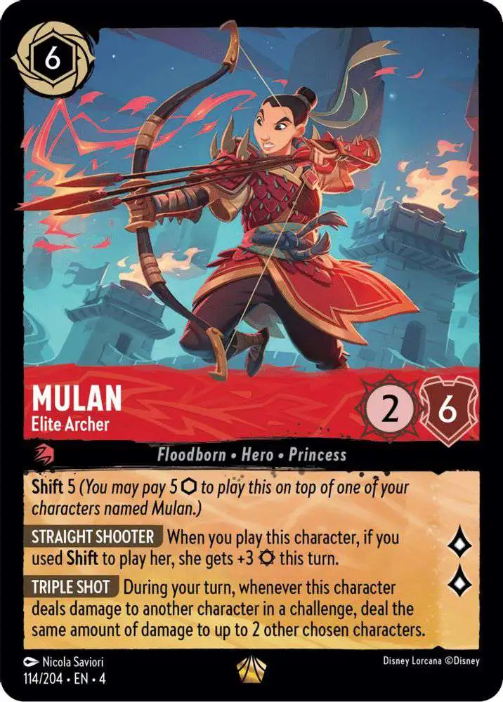 lorcana mulan cards Deck Protector: Disney Lorcana: Set 6: Azurite Sea (Scar) – Needless Toys  and Collectibles main image 0