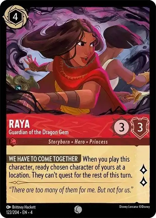 Disney Lorcana Trading Card Game Ursulas Return Single Card