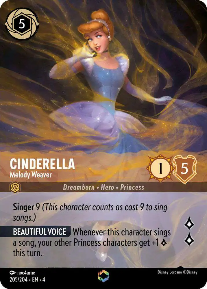 Disney Lorcana Trading Card Game Ursulas Return Single Card