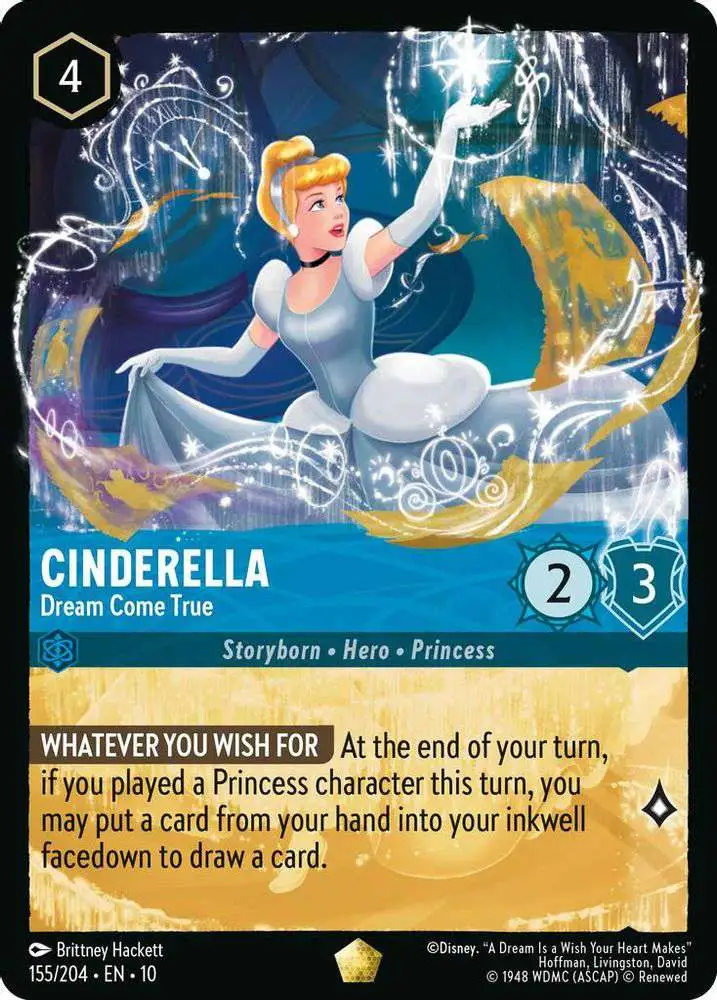 Disney Lorcana Trading Card Game Whispers in the Well Single Card