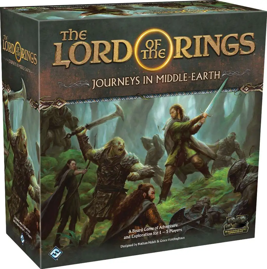 The Lord of the Rings Journeys In Middle-Earth Board Game