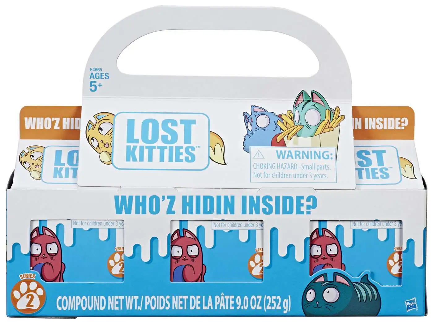 Series 2 Hasbro Lost Kitties Blind Box LOT of 5 Who’z Hidin Inside? 