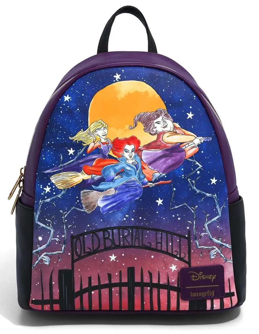 Hocus Pocus Cemetery Night Mini Backpack