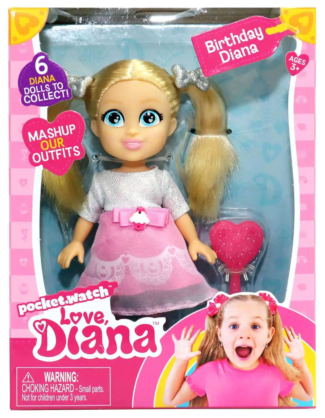 Love Diana Musical Wishing Box 6” Roma Doll Diana & Honey Horse & Carriage HTF 
