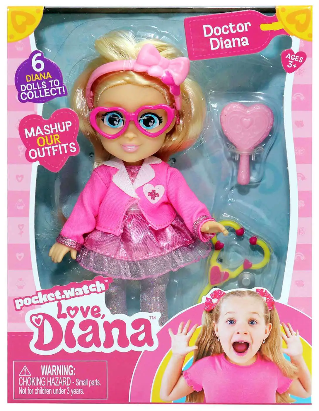 Love, Diana Doctor Diana 6 Doll Damaged Package Headstart - ToyWiz