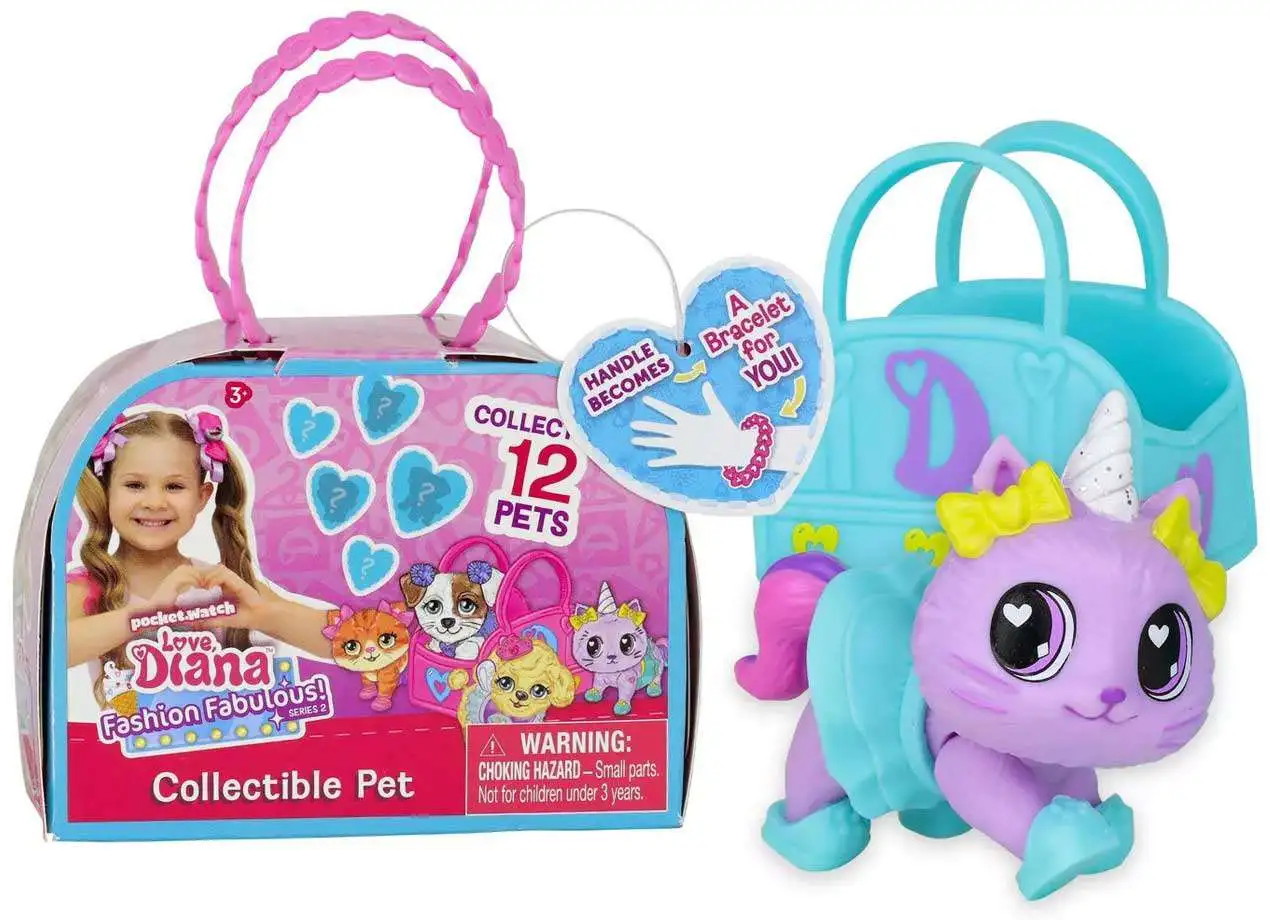 Love, Diana Fashion Fabulous Series 2 Collectible Pet Mystery Pack