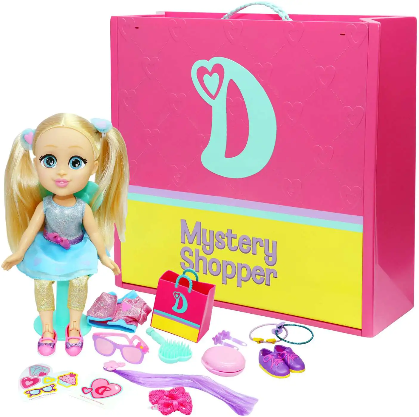 Love, Diana Mystery Shopper 13-Inch Deluxe Doll & Playset [DARK PINK Case]