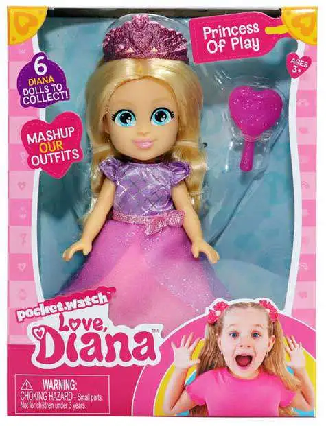 Love, Diana Princess of Play 6 Doll Headstart - ToyWiz
