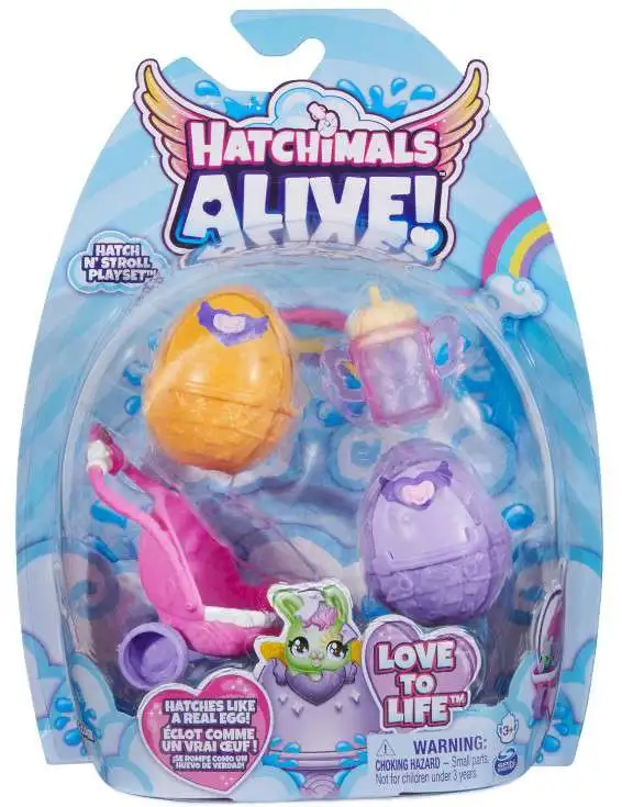 Hatchimals Alive, Pink & Yellow Egg Carton Toy with 6 Mini Figures in  Self-Hatching Eggs, 11 Accessories, Kids Toys for Girls and Boys Ages 3 and  up