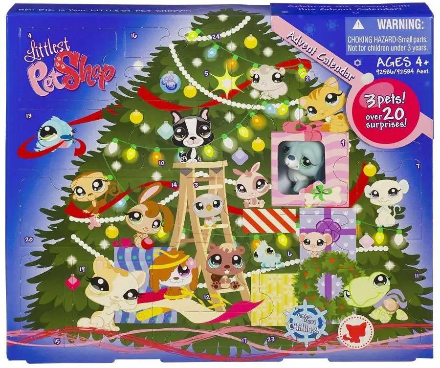 Littlest Pet Shop 2009 Advent Calendar Exclusive Figure Set Hasbro Toys -  ToyWiz
