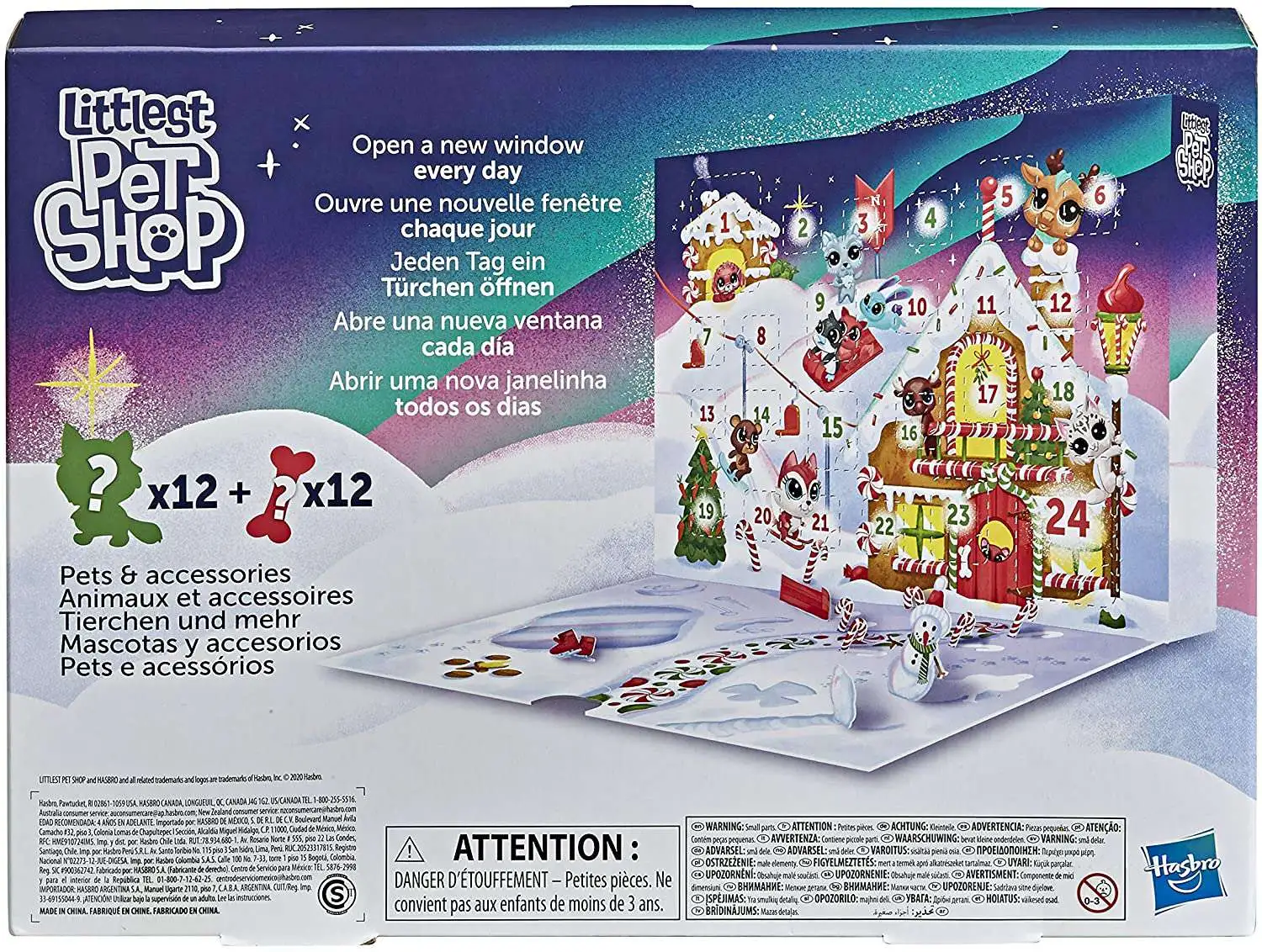 Littlest Pet Shop 2020 Advent Calendar Exclusive Advent Calendar Damaged  Package Hasbro Toys - ToyWiz