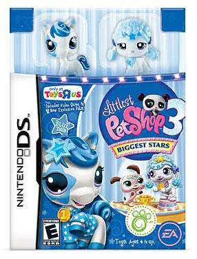 Helt tør Mince Pol Littlest Pet Shop Nintendo DS Biggest Stars Exclusive Video Game Blue Team  Electronic Arts - ToyWiz
