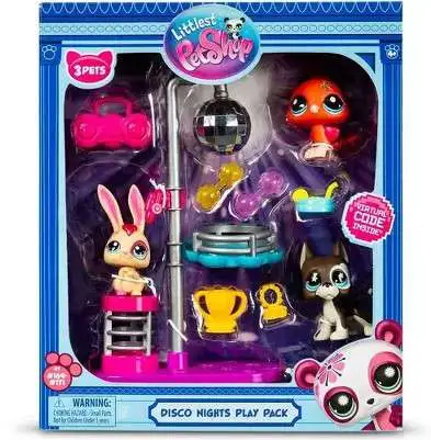 Littlest Pet Shop 2025 Generation 7 Disco Nights Play Pack [with Virtual Code]