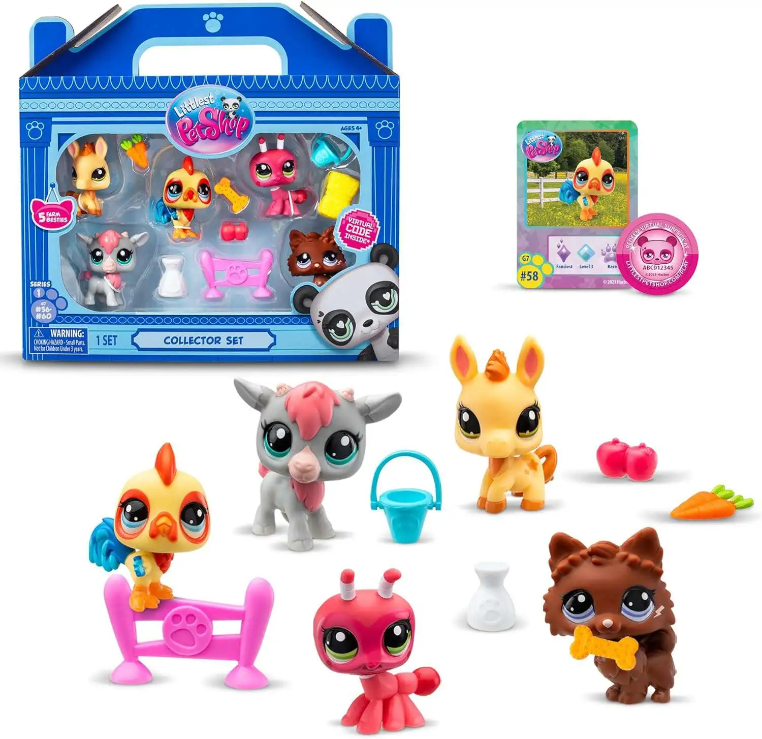 Littlest Pet Shop Shopping Sweeties Figure Set Hasbro Toys - ToyWiz