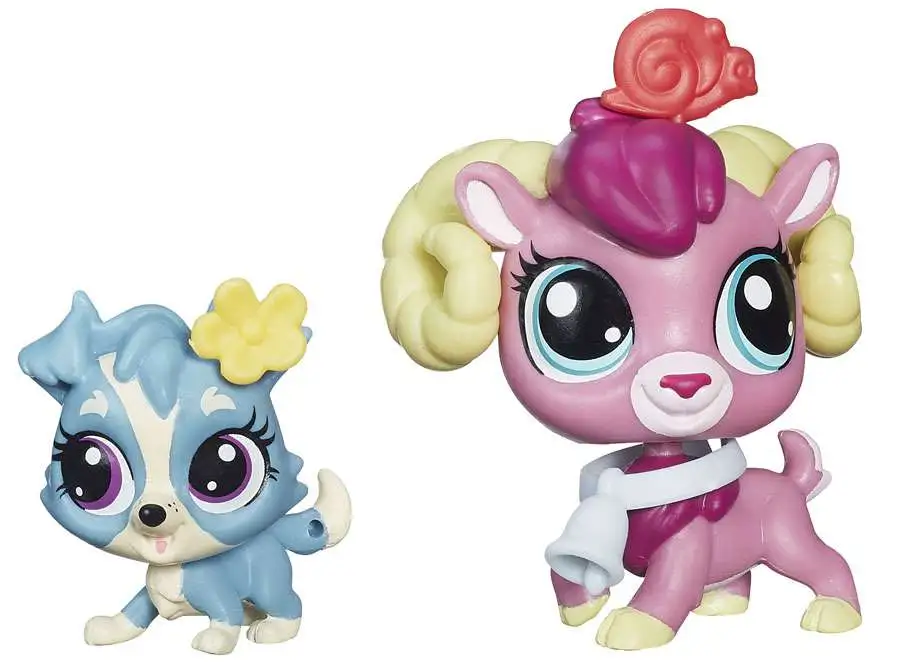 Littlest Pet Shop Pets in the City Rocco Ramsbottom Chet Colley Figure ...