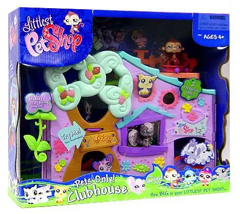  Littlest Pet Shop Clubhouse Playset : Toys & Games