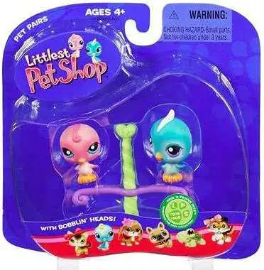 Littlest Pet Shop Pet Pairs Blue Birdie & Pink Birdie Figure 2-Pack [Damaged Package]