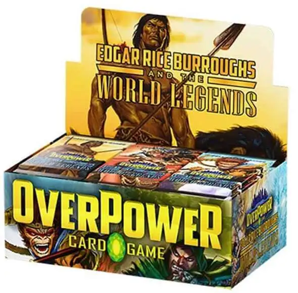 marvel overpower booster box Overpower Edgar Rice Burroughs and the World Legends Booster Box [36 Packs]