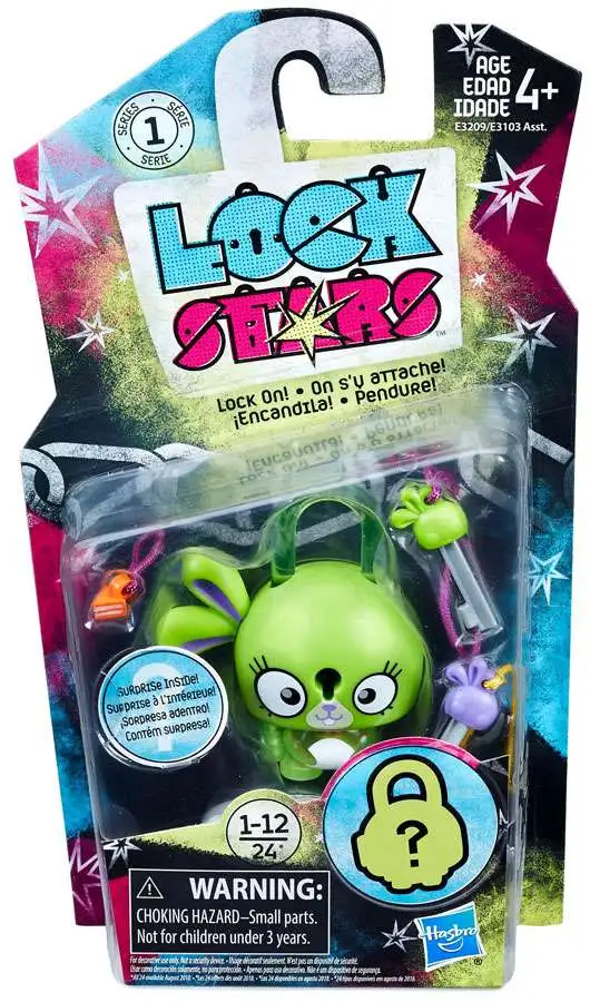 Lock Stars Green Bunny Figure [Loose]