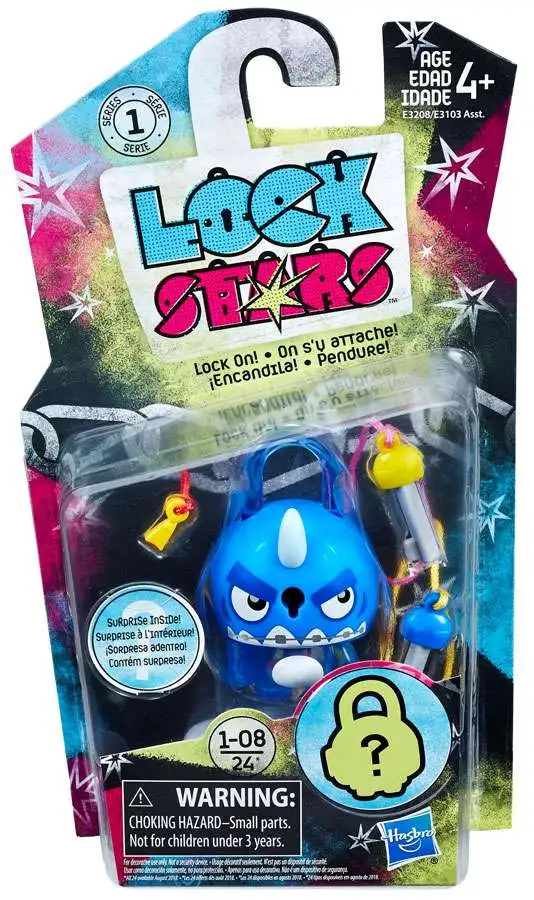 Lock Stars シリーズ1 モンスターキャラクター Lock Stars Series 1 Shark Figure Loose Hasbro Toys - ToyWiz