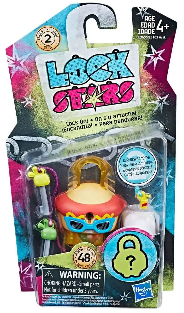 Lockstar Animal Lock Stars Series 2 Hot Dog Figure Hasbro Toys - ToyWiz