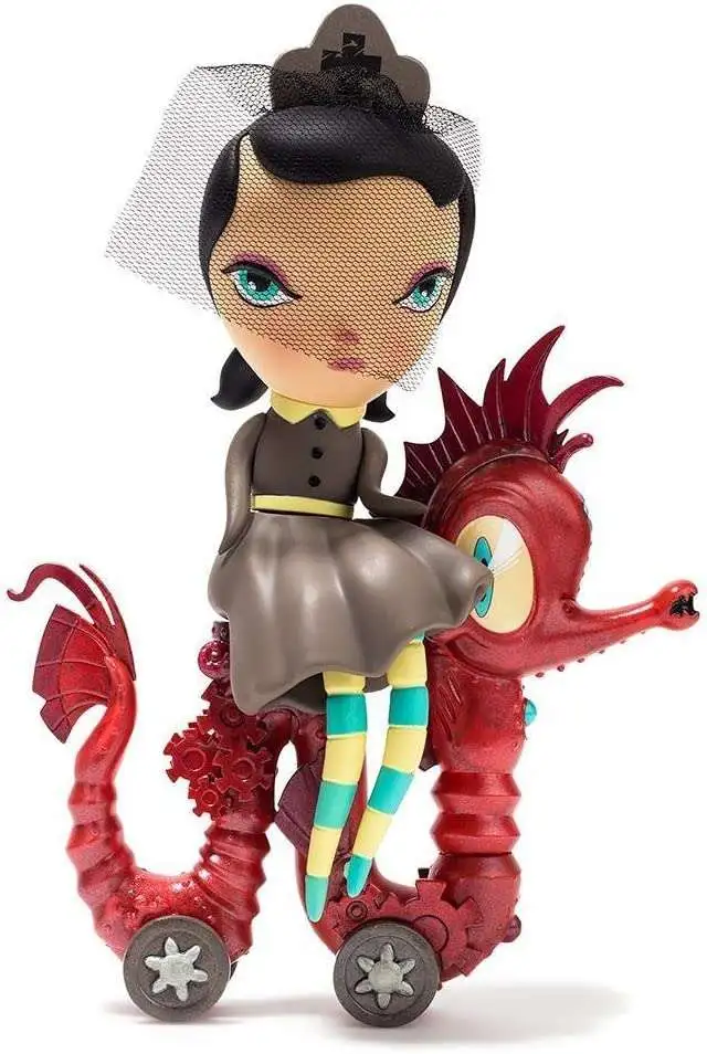 Dark Harbor Lucy Curious & Neptune Medium Figure [Brown]