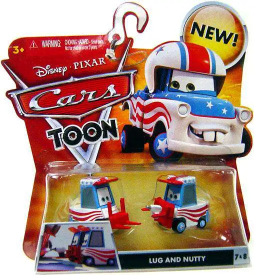 Disney Pixar Cars Cars Toon Main Series Lug Nutty 155 Diecast Car