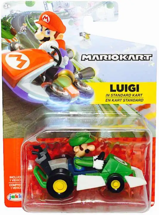 Figurine mario kart Luigi Nintendo officielle (kinder limité