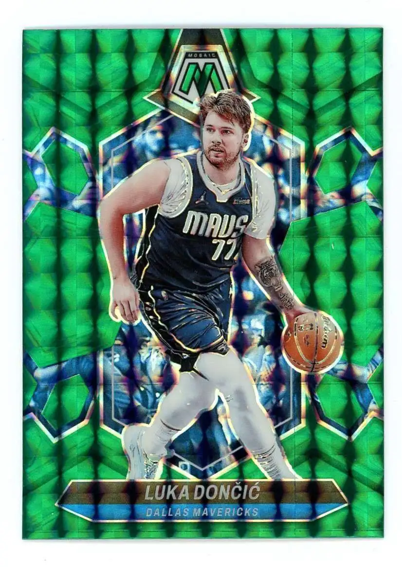 NBA 2023-24 Panini Mosaic Green Luka Doncic #31