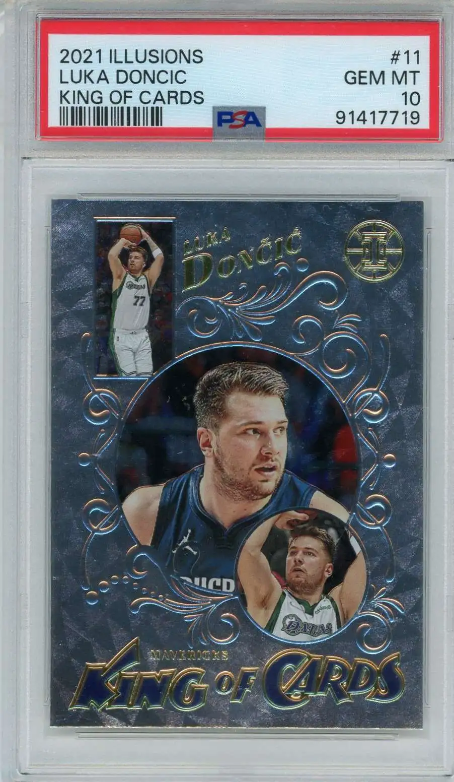 その他 2021 Prizm Luka Doncic PSA 10 2021-22 Panini Prizm Luka Doncic Fearless #10 Dallas