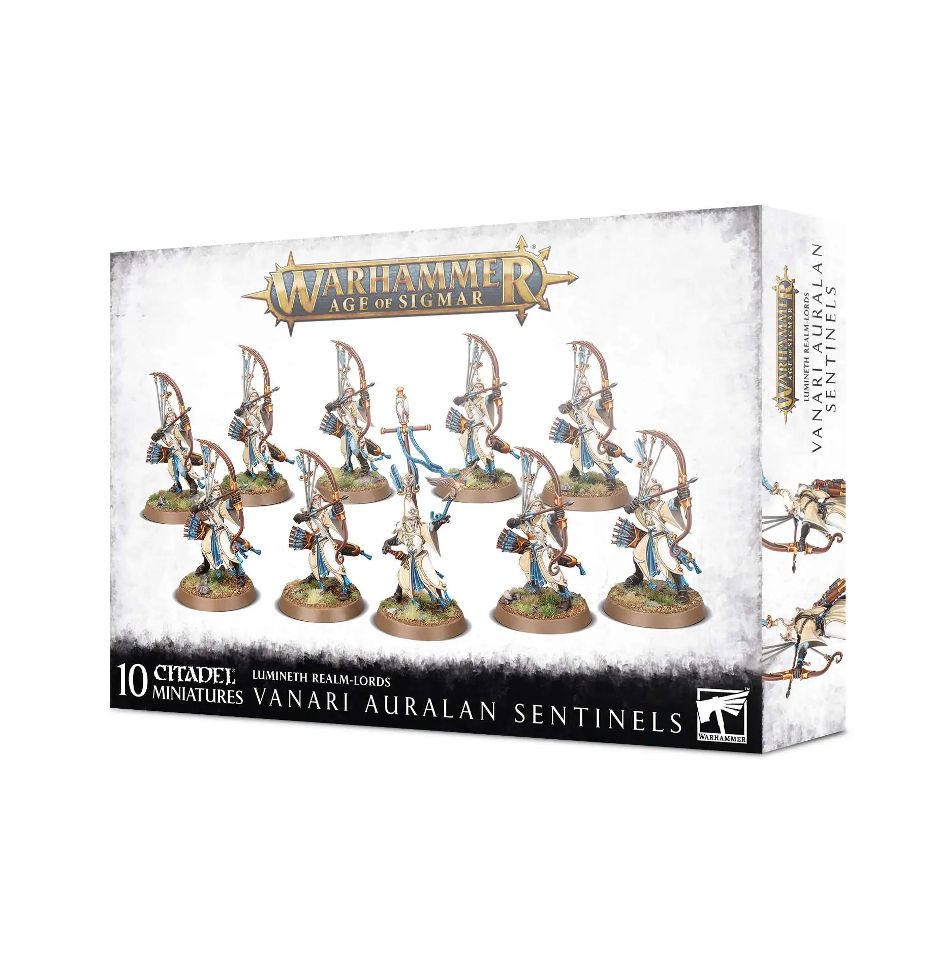 Warhammer Age of Sigmar Lumineth Realm-Lords Vanari Auralan Sentinels