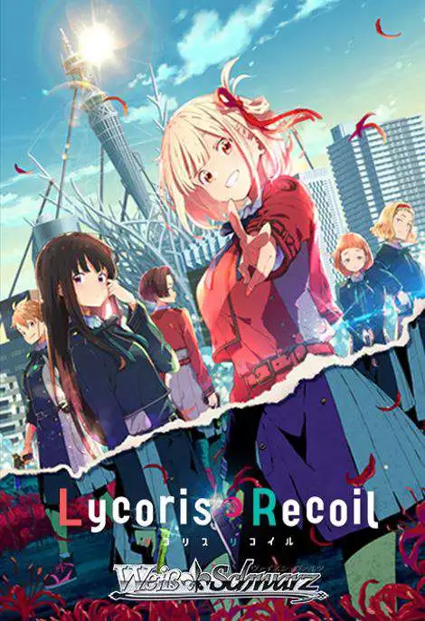 Weiss Schwarz Trading Card Game Lycoris Recoil Booster Box [16 Packs]