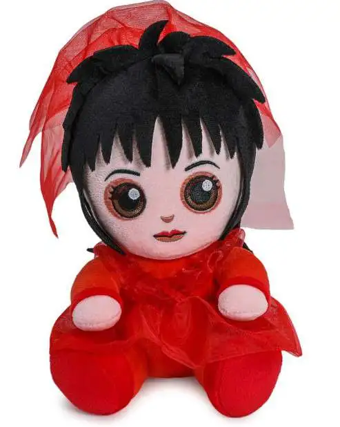 Beetlejuice Phunny Lydia Deetz 7-Inch Plush [Red Wedding Dress] (Pre-Order ships September)