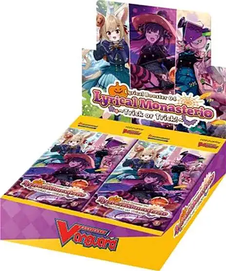 Cardfight Vanguard Trading Card Game overDress Lyrical Monasterio Trick or Treat Booster Box #04 [16 Packs]