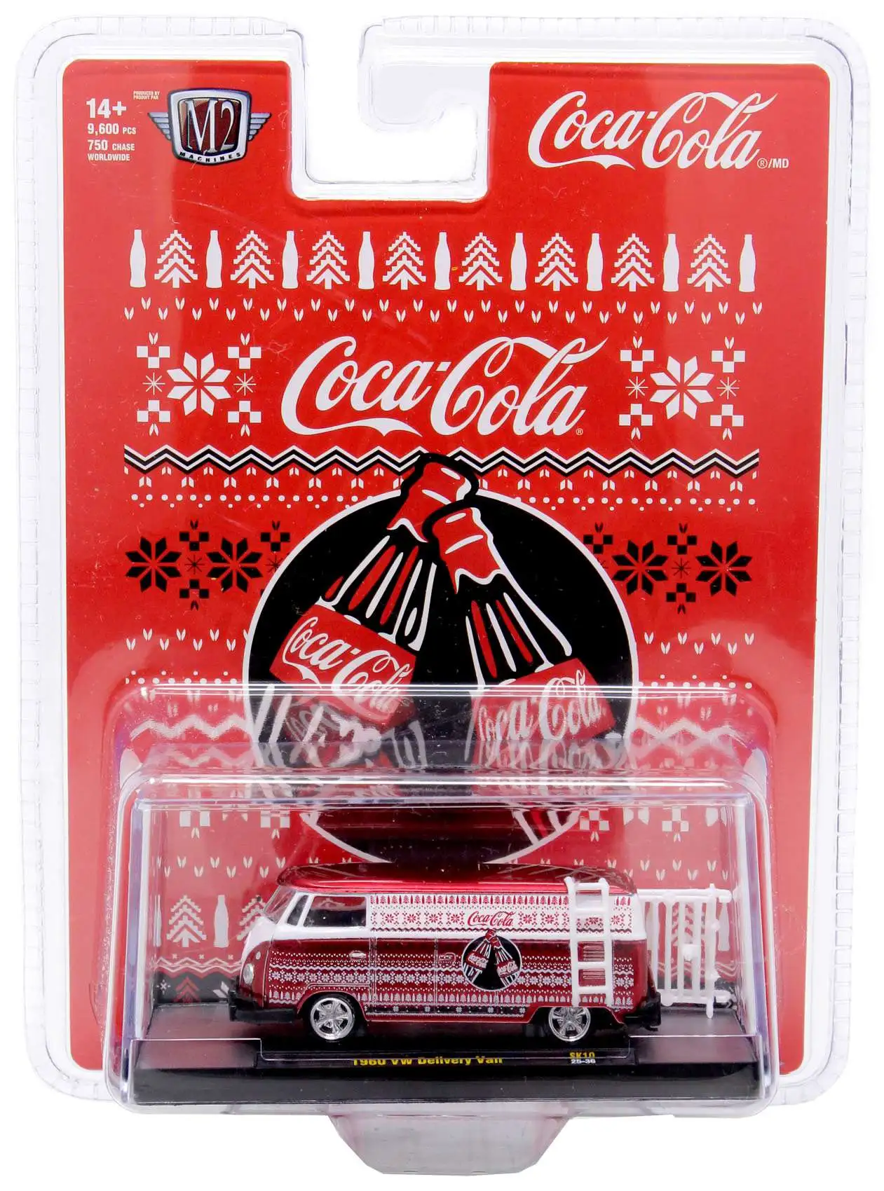 M2 Machines Coca-Cola Series 1960 VW Delivery Van Diecast Vehicle