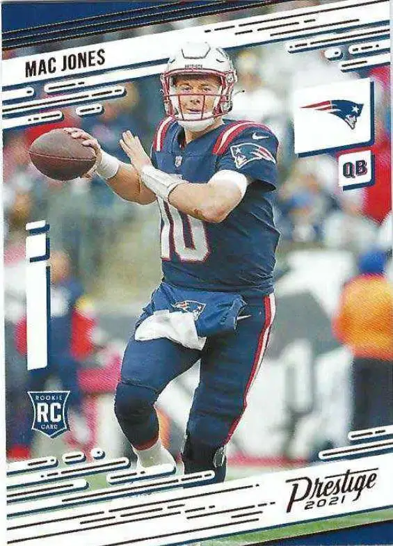 Mac Jones New England Patriots Fanatics Exclusive Parallel Panini Instant  2021 Week 2 First NFL Win Single Rookie Trading Card - Limited Edition of 99