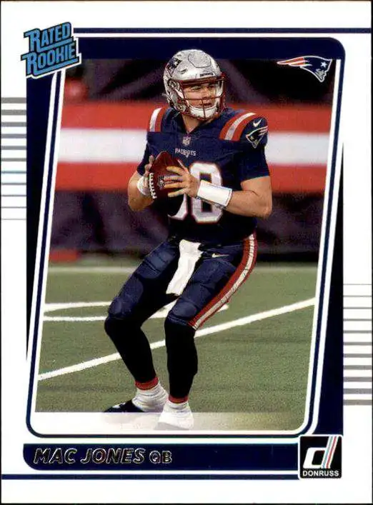 NFL 2021 Panini Donruss Football Mac Jones #255 [Rated Rookie]