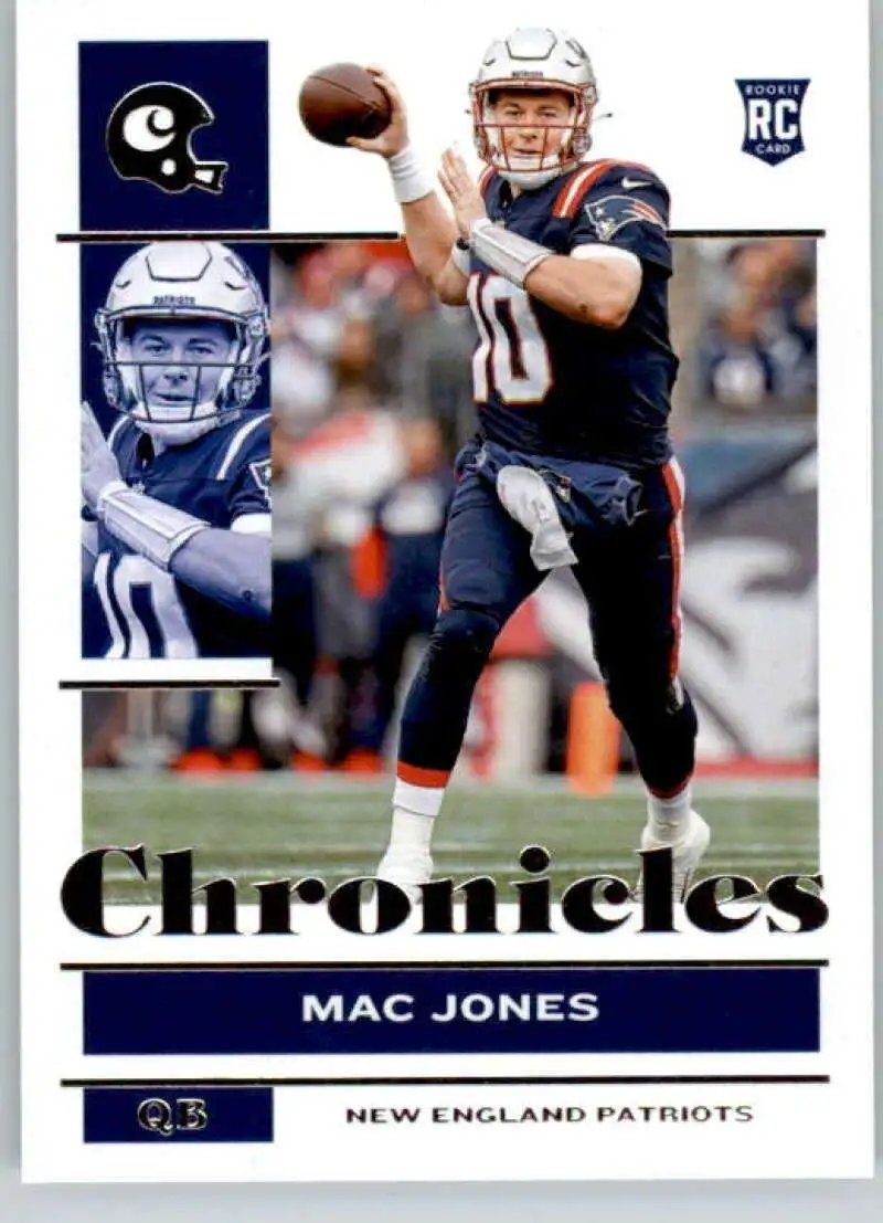 NFL 2021 Panini Chronicles Football Mac Jones #80 [Rookie]