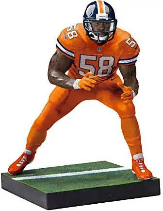 2019 NFL Series 8 Teenymates Denver Broncos LB Von Miller color rush figure